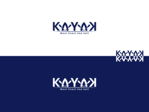 Main logo word: KAYAK  Secondary words: West Coast Sea Salt. | Logo-Design von Kornelius - Lahalah