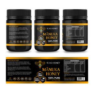 New Jar Label for Manuka Honey Company! | Label Design by RenCan