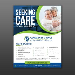 Community Choice Home Care-Flyer for Patients | Flyer-Design von ecorokerz