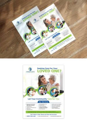 Community Choice Home Care-Flyer for Patients | Flyer Design by ZeneFashions