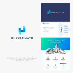 Huzzle Math | Logo-Design von ThiagoB