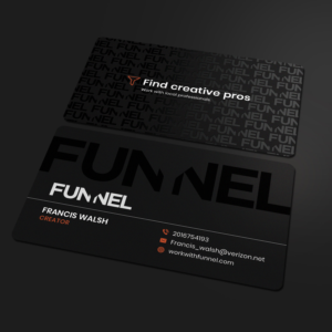 Funnel  | Business Card Design by Sandaruwan