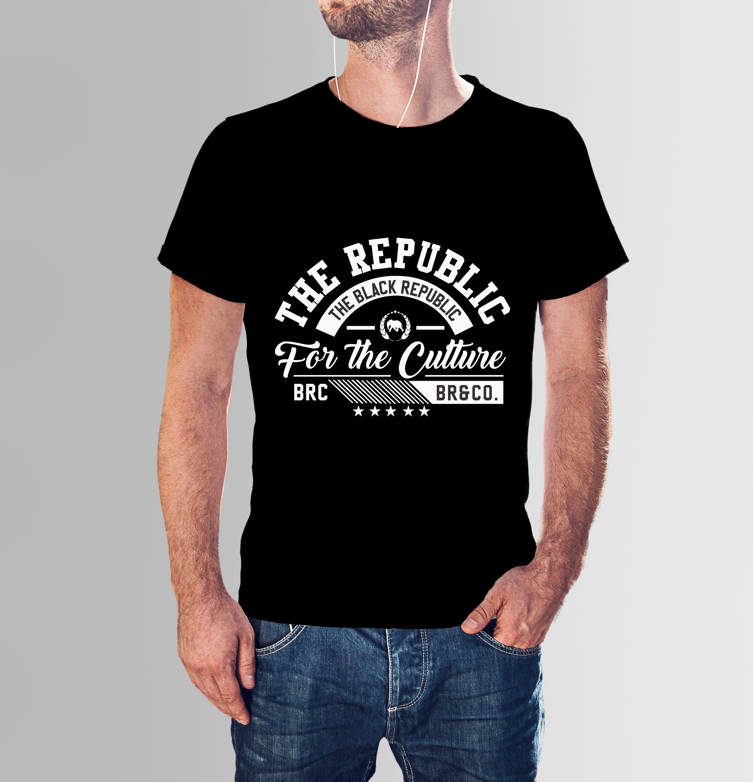 T-shirt Design by SAI DESIGNS for Black Republic & Company | Design #26247146