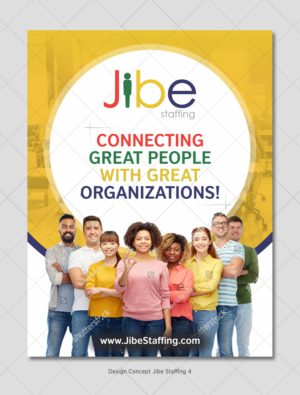 Jibe Staffing - Mission Poster Design | Poster-Design von D Creative