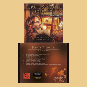 Jurate Svedaite - Virtuosi CD | CD Cover Design by Wally_F