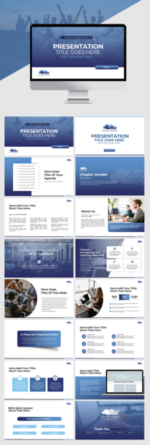 2021 IT Training Presentation Deck Refresh | PowerPoint Design by IndreDesign