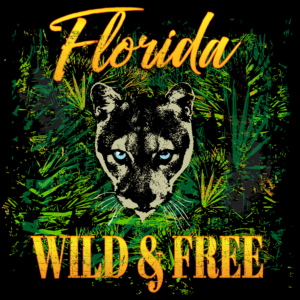 Florida nature shirts featuring wildlife, plants, and scenery of Florida. | T-shirt Design by jamesmccue1