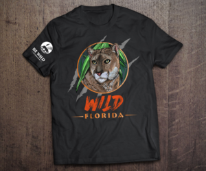 Florida nature shirts featuring wildlife, plants, and scenery of Florida. | T-shirt Design by FigliaPerduta