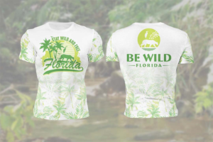 Florida nature shirts featuring wildlife, plants, and scenery of Florida. | T-shirt Design by Yafi Mridha