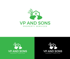 VP & Sons Property Services | Logo Design by Art Lancer