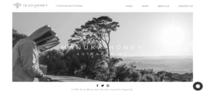 Manuka Honey company needs a Upmarket, Luxury Website!  | Web Design by Patrick Davidson