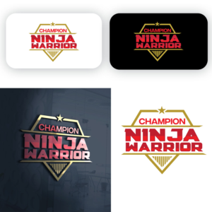 Champion Ninja Warrior | Logo-Design von Finley Johnson