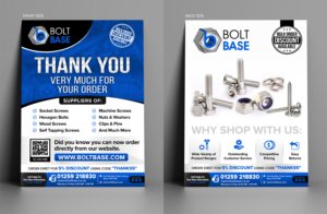 Bolt Base flyer | Flyer Design by SAI DESIGNS