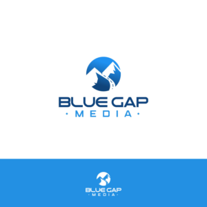 Blue Gap Media | Logo Design by Dark Creator