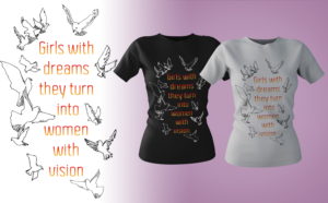 Affirm your Heart by Diversity & Inclusion Chics | T-shirt Design by Al Pech