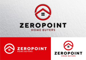 Zeropoint Home Buyers | Logo Design by ammar_ed