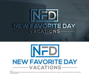 New Favorite Day Vacations or NFD | Logo-Design von sekanul