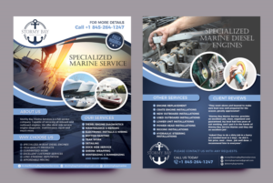 Stormy Bay Marine Services | Flyer Design by rkailas