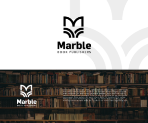 Marble Book Publishers | Logo Design by Ng V Duc