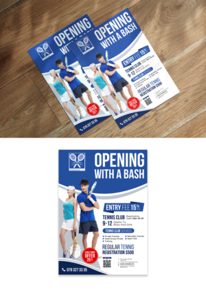 Tennis Club Laufen - Join the journey! | Flyer Design by ZeneFashions