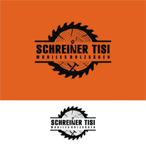 Schreiner Tisi - Mobiles Holzsägen | Logo Design by Ashani Bhattacharya