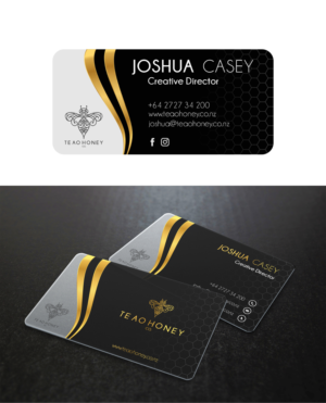 Business Card & Email Signature Design || Upmarket + Luxury  | Business Card Design by Aesthetica Society