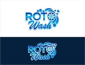 Roto Wash | Logo Design by BNdesigner