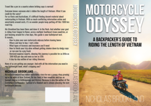 Vietnam Motorcycle Trip TRAVEL GUIDE!! Book Cover! | Book Cover Design by CreaTVIT