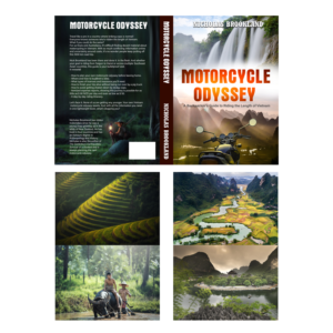 Vietnam Motorcycle Trip TRAVEL GUIDE!! Book Cover! | Book Cover Design by Wally_F