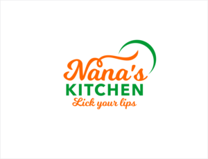 Company Name: Nana's Kitchen,  Slogan: Lick your lips | Logo Design by BNdesigner