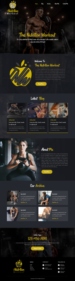 Web Design by Creative Capture for this project | Design #26284447