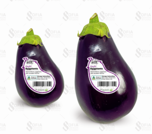 Eggplant - The Odd Bunch | Etikett-Design von SofiaDesignStudio