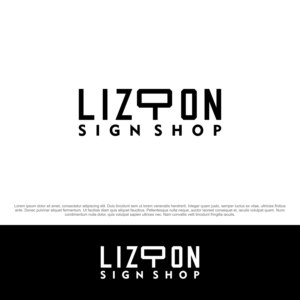 Logo Design by Ilham design for The Lizton Sign Shop | Design #26313503