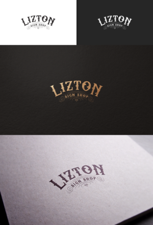 Lizton Sign Shop | Logo Design by Paperfox Designs