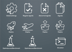 Artificial intelligence company needs icons refresh for its desktop software | Icon-Design von ileanalp