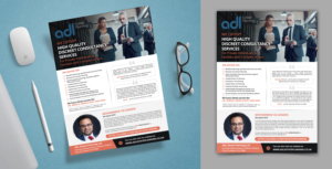 FLYER DESIGN FOR INTERNATIONAL CONSULTANCY FINANCIAL AND LEGAL SERVICES | Flyer Design by ARTOGRAPHY