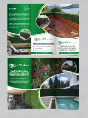 MI-DVA , Artificial hedge flyer | Flyer-Design von alex989