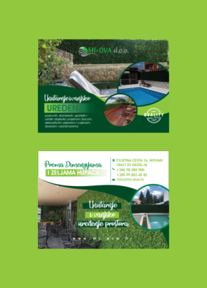 MI-DVA , Artificial hedge flyer | Flyer-Design von oxxi