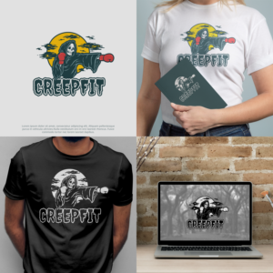 Creepfit | Logo Design by Aryodesigns