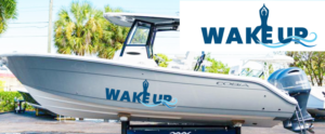 Boat Graphic: Wake Up | Grafik-Design von SAI DESIGNS