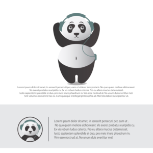 Panda Mascot Needed for Ambient Record Label | Grafik-Design von farady