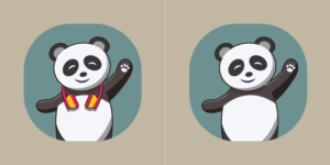 Panda Mascot Needed for Ambient Record Label | Grafik-Design von lnb...