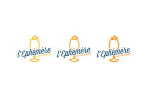 L’ Ephémère | Logo Design by GLDesigns