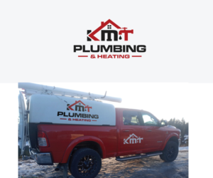 KMT plumbing and heating | Logo Design by Ena