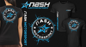 T-Shirt-Design von Falih A für Nash Motorsport | Design #26342801