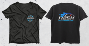 Nash Motorsport Karting team T-Shirt | T-Shirt-Design von Alaya