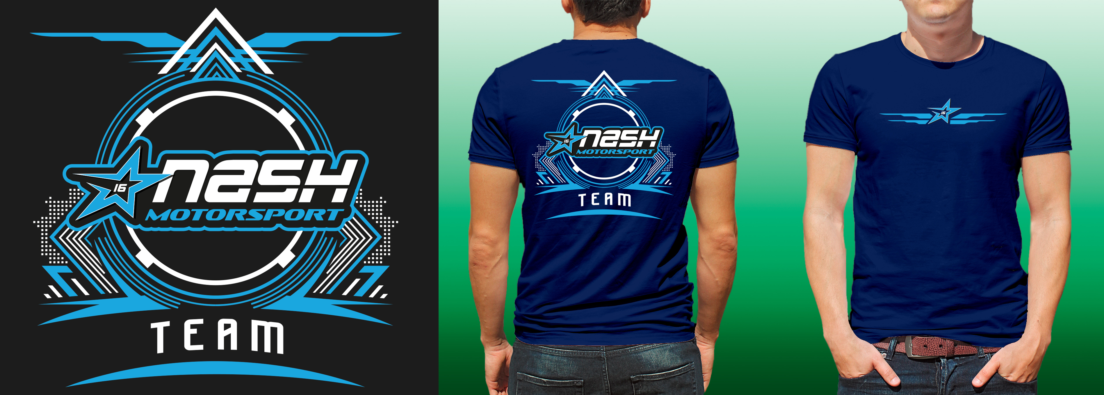 T-Shirt-Design von Al Pech für Nash Motorsport | Design #26339910