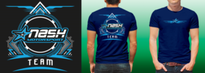 Nash Motorsport Karting team T-Shirt | T-Shirt-Design von Al Pech