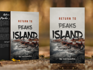 "Return To Peaks Island"  Fictional Book Cover | Buchumschlag Design von Jet-D