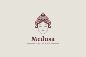 Medusa Art of Hair | Logo-Design von Akshar Shailesh